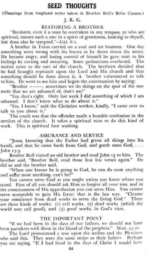 Word and Work, Vol. 45, No. 3, March 1951, p. 64