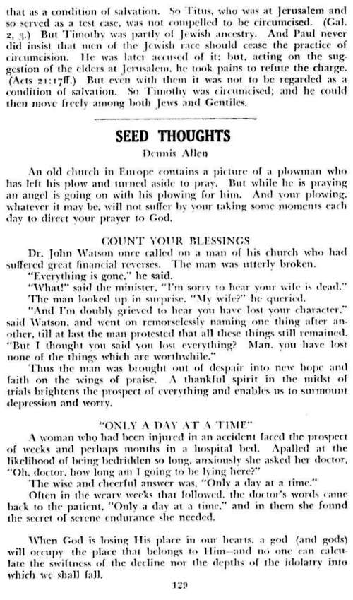 Word and Work, Vol. 45, No. 5, May 1951, p. 129