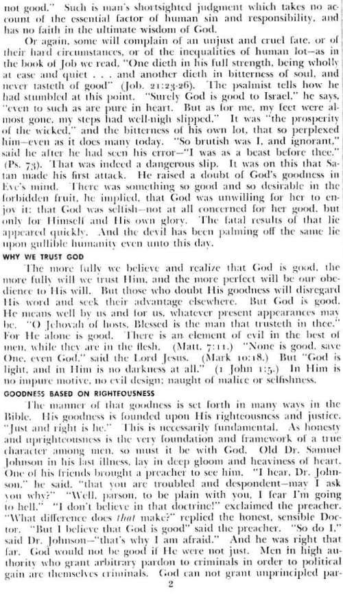 Word and Work, Vol. 46, No. 1, January 1952, p. 2