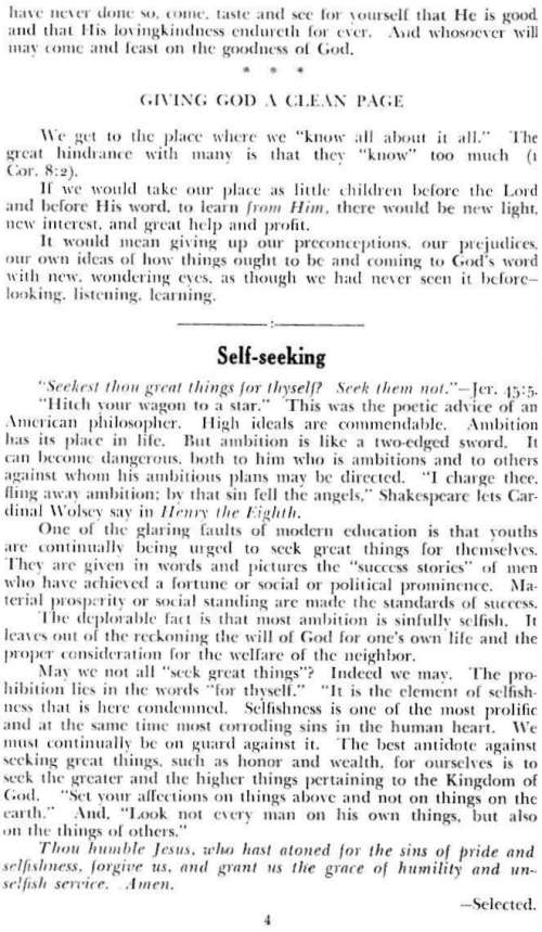 Word and Work, Vol. 46, No. 1, January 1952, p. 4