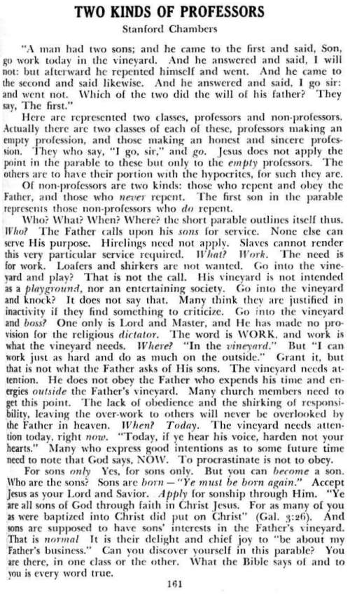 Word and Work, Vol. 46, No. 7, July 1952, p. 161