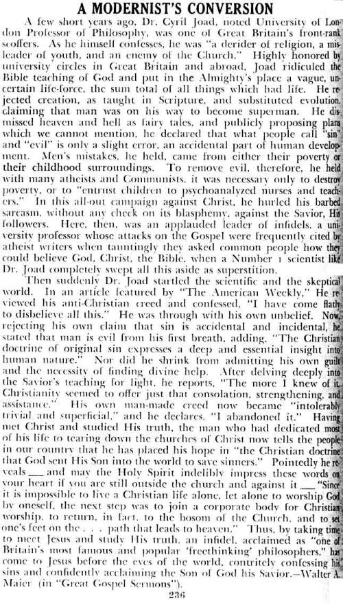 Word and Work, Vol. 46, No. 10, October 1952, p. 236