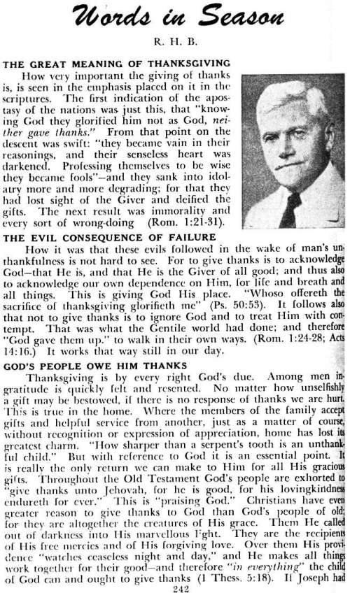 Word and Work, Vol. 46, No. 11, November 1952, p. 242