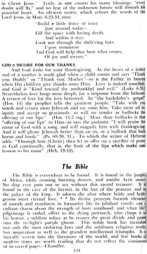 Word and Work, Vol. 46, No. 11, November 1952, p. 244