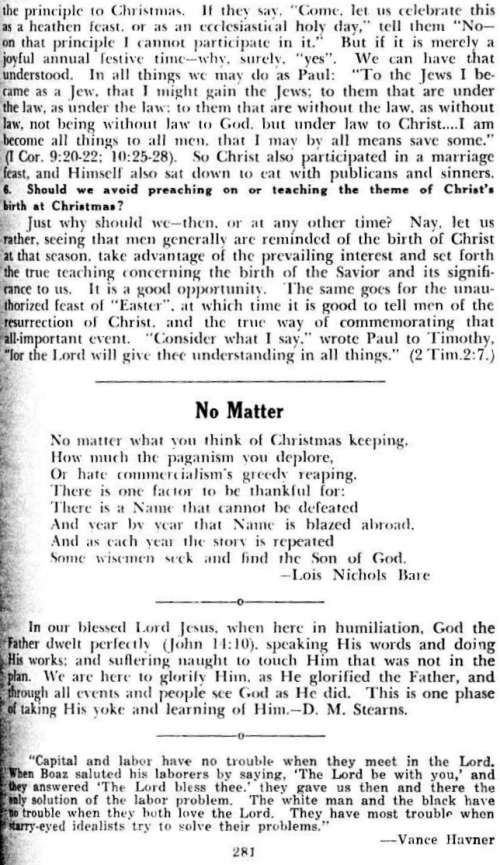 Word and Work, Vol. 46, No. 12, December 1952, p. 281