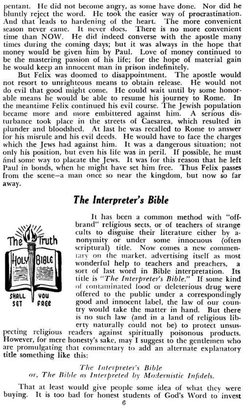 Word and Work, Vol. 47, No. 1, January 1953, p. 6