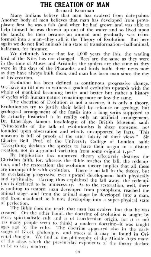 Word and Work, Vol. 47, No. 1, January 1953, p. 20