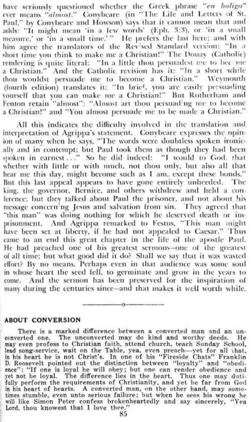 Word and Work, Vol. 47, No. 4, April 1953, p. 85