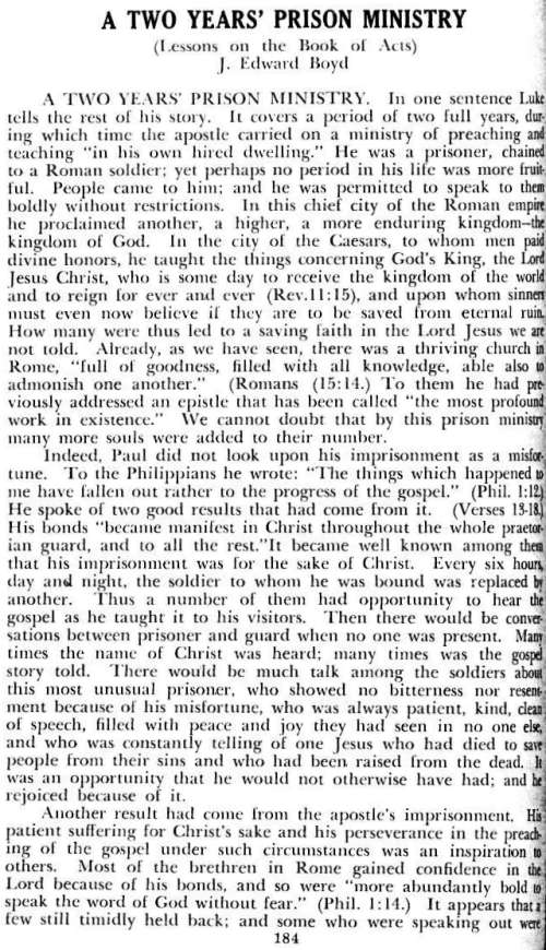 Word and Work, Vol. 47, No. 8, August 1953, p. 184