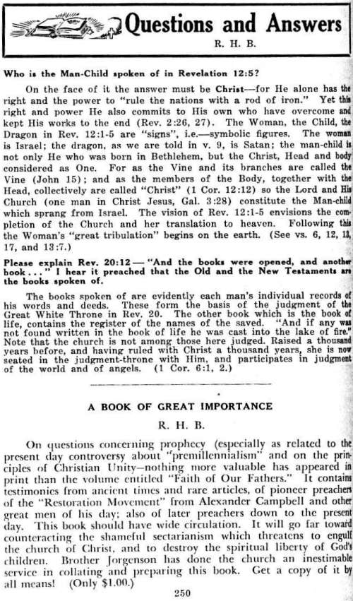 Word and Work, Vol. 47, No. 11, November 1953, p. 250