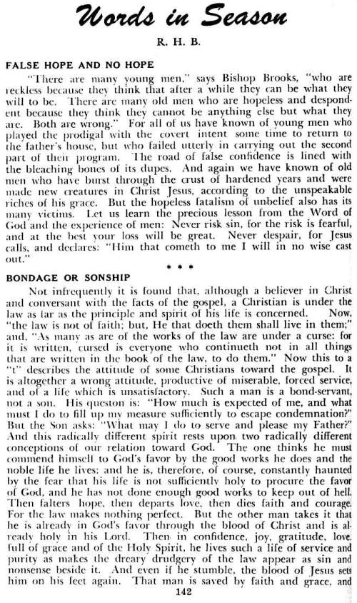 Word and Work, Vol. 48, No. 7, July 1954, p. 142