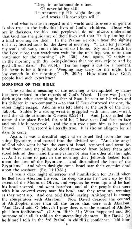 Word and Work, Vol. 49, No. 1, January 1955, p. 4