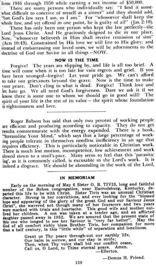 Word and Work, Vol. 49, No. 6, June 1955, p. 139