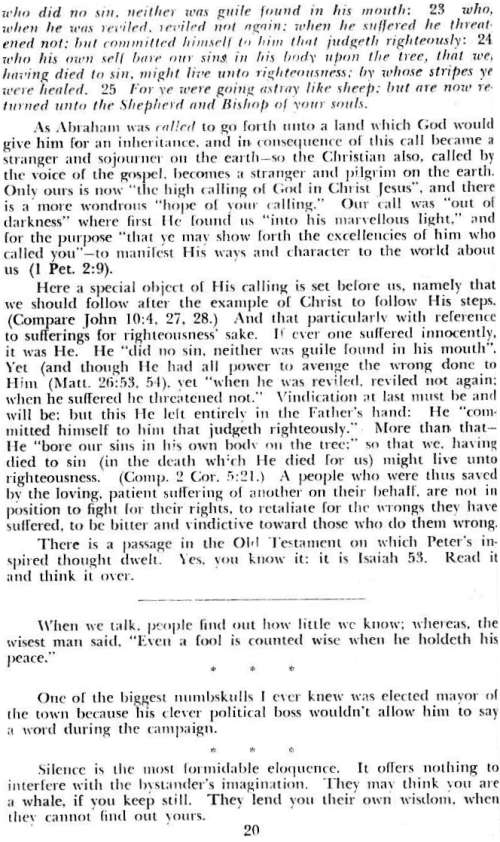 Word and Work, Vol. 50, No. 1, January 1956, p. 20