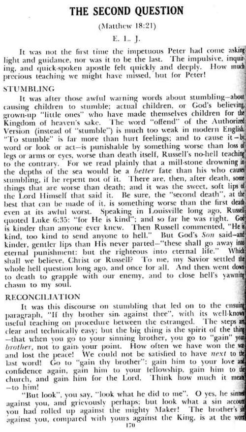 Word and Work, Vol. 50, No. 8, August 1956, p. 170