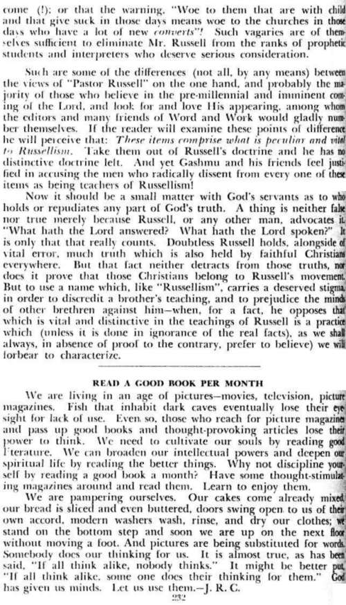 Word and Work, Vol. 50, No. 10, October 1956, p. 232