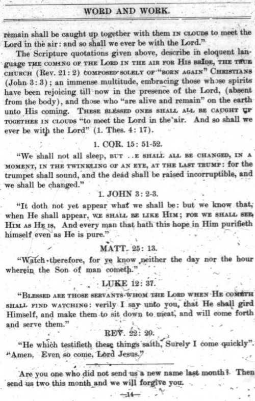 Word and Work, Vol. 6, No. 9, p. 14