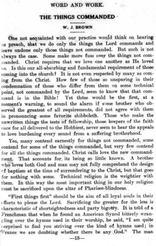 Word and Work, Vol. 7, No. 1, January 1914, p. 13