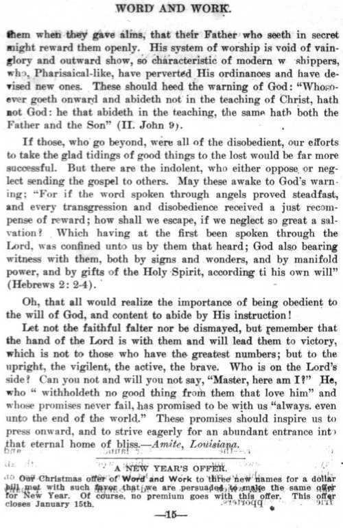 Word and Work, Vol. 7, No. 1, January 1914, p. 15