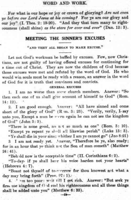 Word and Work, Vol. 7, No. 1, January 1914, p. 29