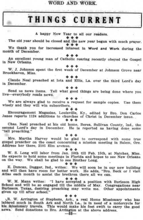 Word and Work, Vol. 7, No. 1, January 1914, p. 33