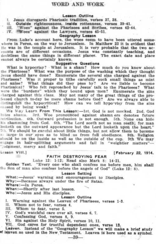 Word and Work, Vol. 7, No. 2, February 1914, p. 39