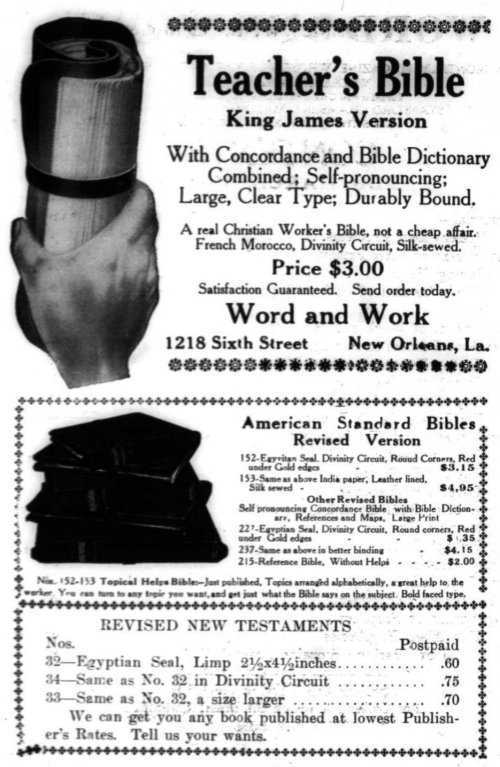 Word and Work, Vol. 7, No. 3, March 1914, p. 1