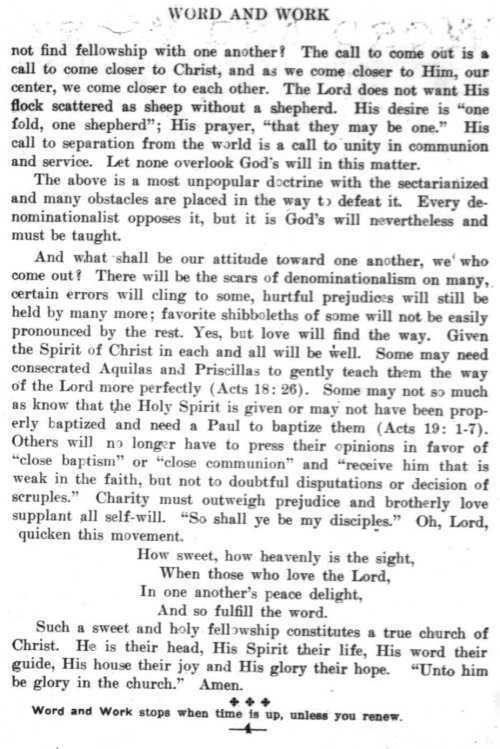 Word and Work, Vol. 7, No. 3, March 1914, p. 4