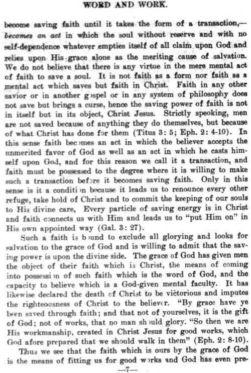 Word and Work, Vol. 7, No. 3, March 1914, p. 7