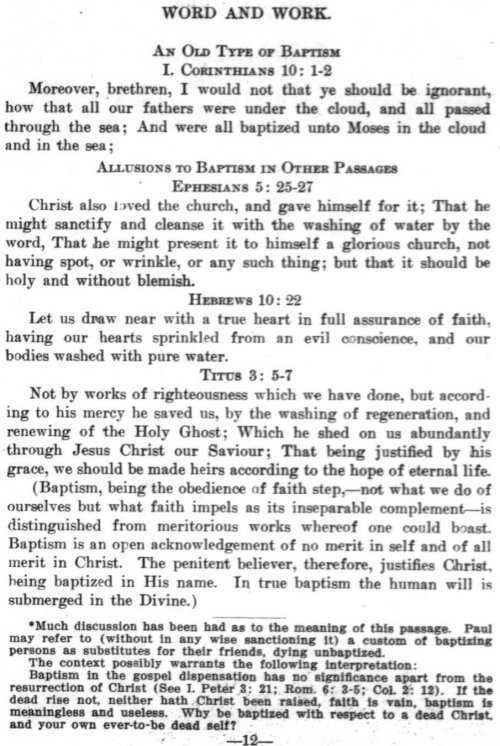 Word and Work, Vol. 7, No. 3, March 1914, p. 12