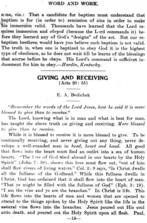 Word and Work, Vol. 7, No. 3, March 1914, p. 19