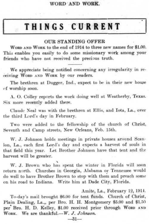 Word and Work, Vol. 7, No. 3, March 1914, p. 31