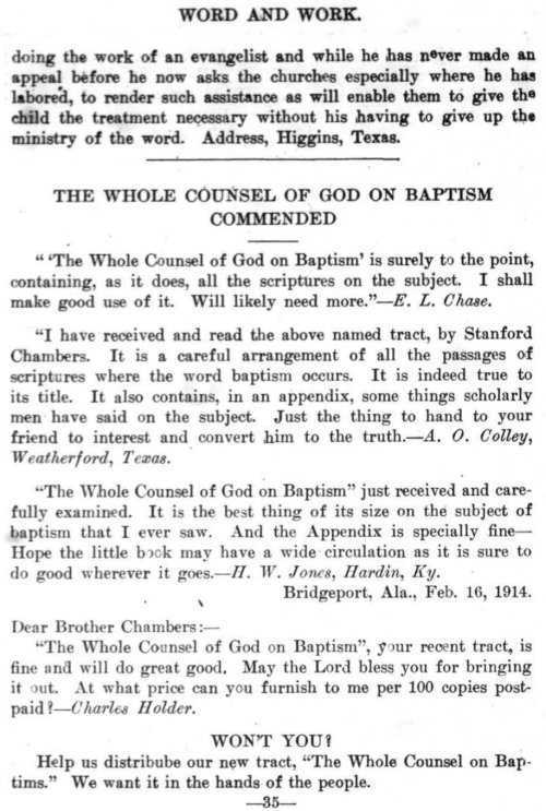 Word and Work, Vol. 7, No. 3, March 1914, p. 35