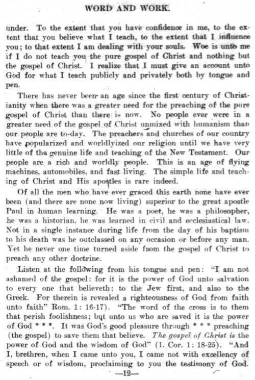 Word and Work, Vol. 7, No. 4, April 1914, p. 12