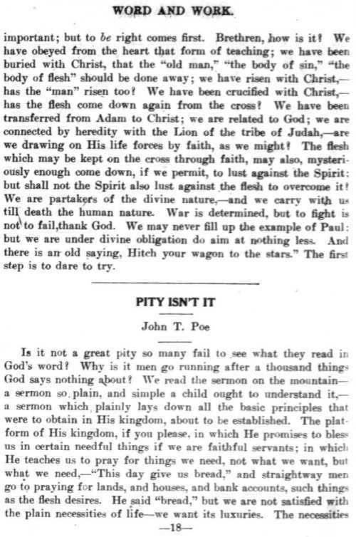 Word and Work, Vol. 7, No. 4, April 1914, p. 18