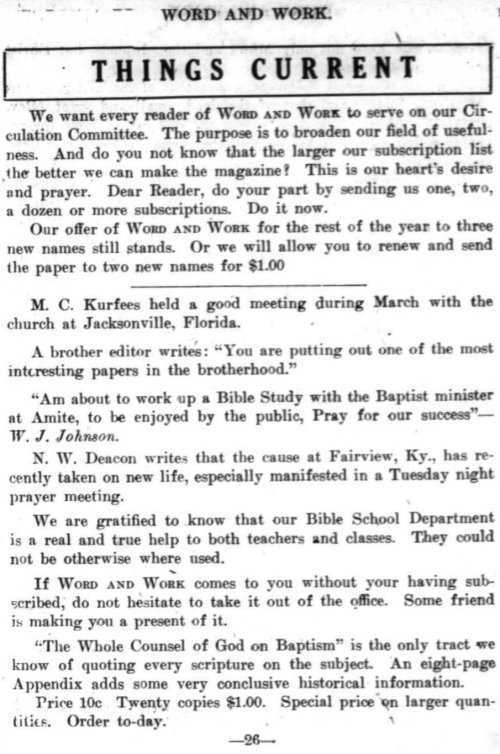 Word and Work, Vol. 7, No. 4, April 1914, p. 26