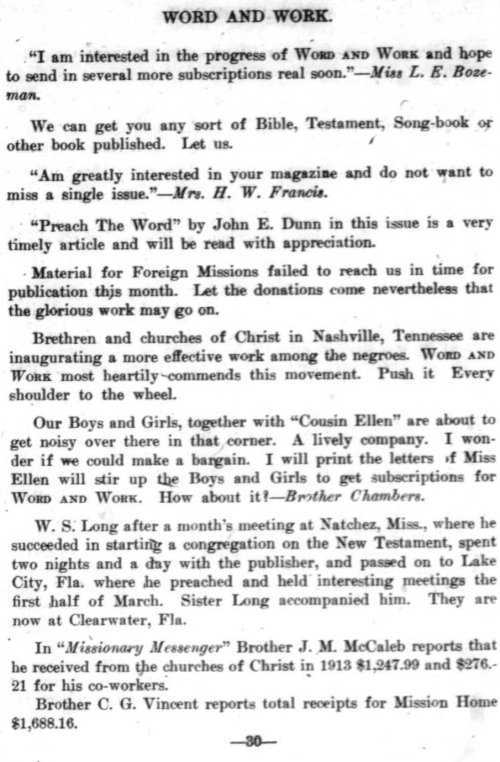 Word and Work, Vol. 7, No. 4, April 1914, p. 30