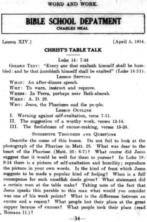 Word and Work, Vol. 7, No. 4, April 1914, p. 34