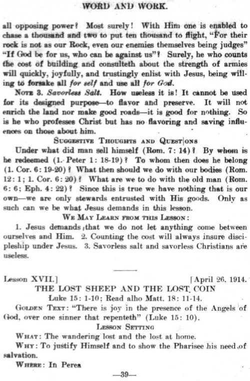 Word and Work, Vol. 7, No. 4, April 1914, p. 39