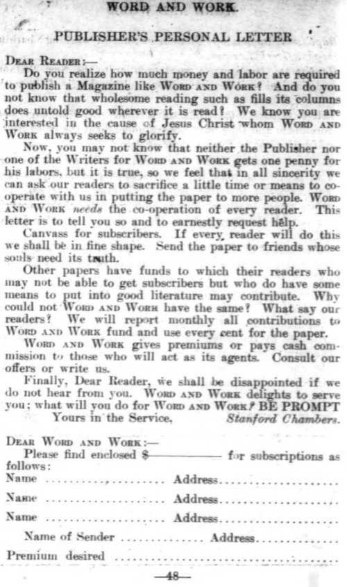 Word and Work, Vol. 7, No. 4, April 1914, p. 48