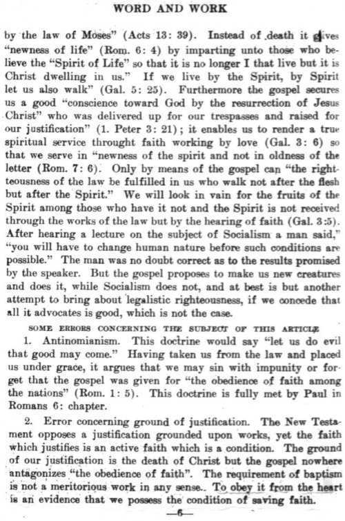 Word and Work, Vol. 7, No. 5, May 1914, p. 6