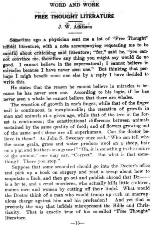 Word and Work, Vol. 7, No. 5, May 1914, p. 13