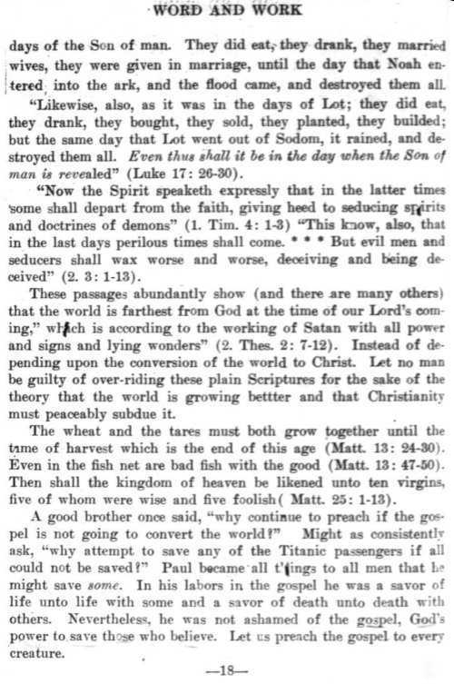 Word and Work, Vol. 7, No. 5, May 1914, p. 18