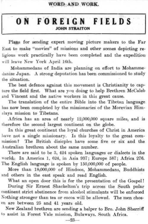 Word and Work, Vol. 7, No. 5, May 1914, p. 23