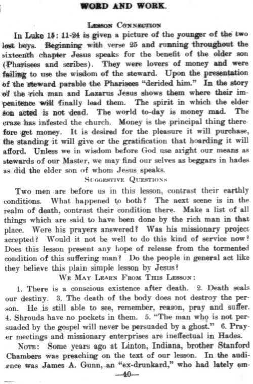 Word and Work, Vol. 7, No. 5, May 1914, p. 40