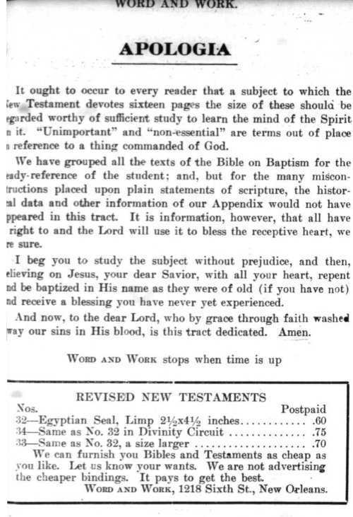 Word and Work, Vol. 7, No. 5, May 1914, p. 47