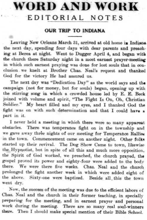 Word and Work, Vol. 7, No. 6, June 1914, p. 3