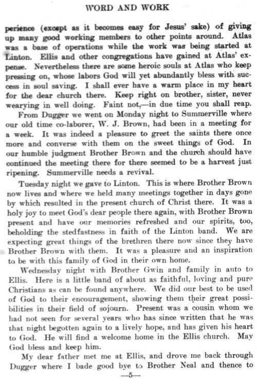 Word and Work, Vol. 7, No. 6, June 1914, p. 5