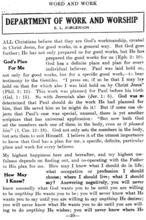 Word and Work, Vol. 7, No. 6, June 1914, p. 10