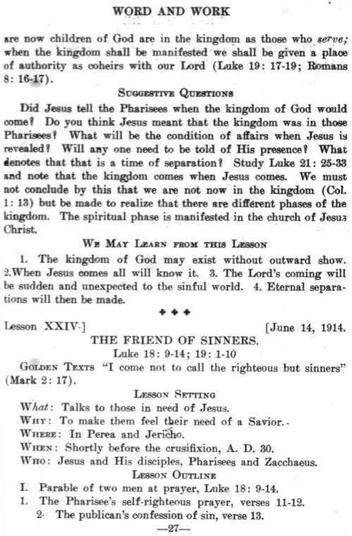 Word and Work, Vol. 7, No. 6, June 1914, p. 27